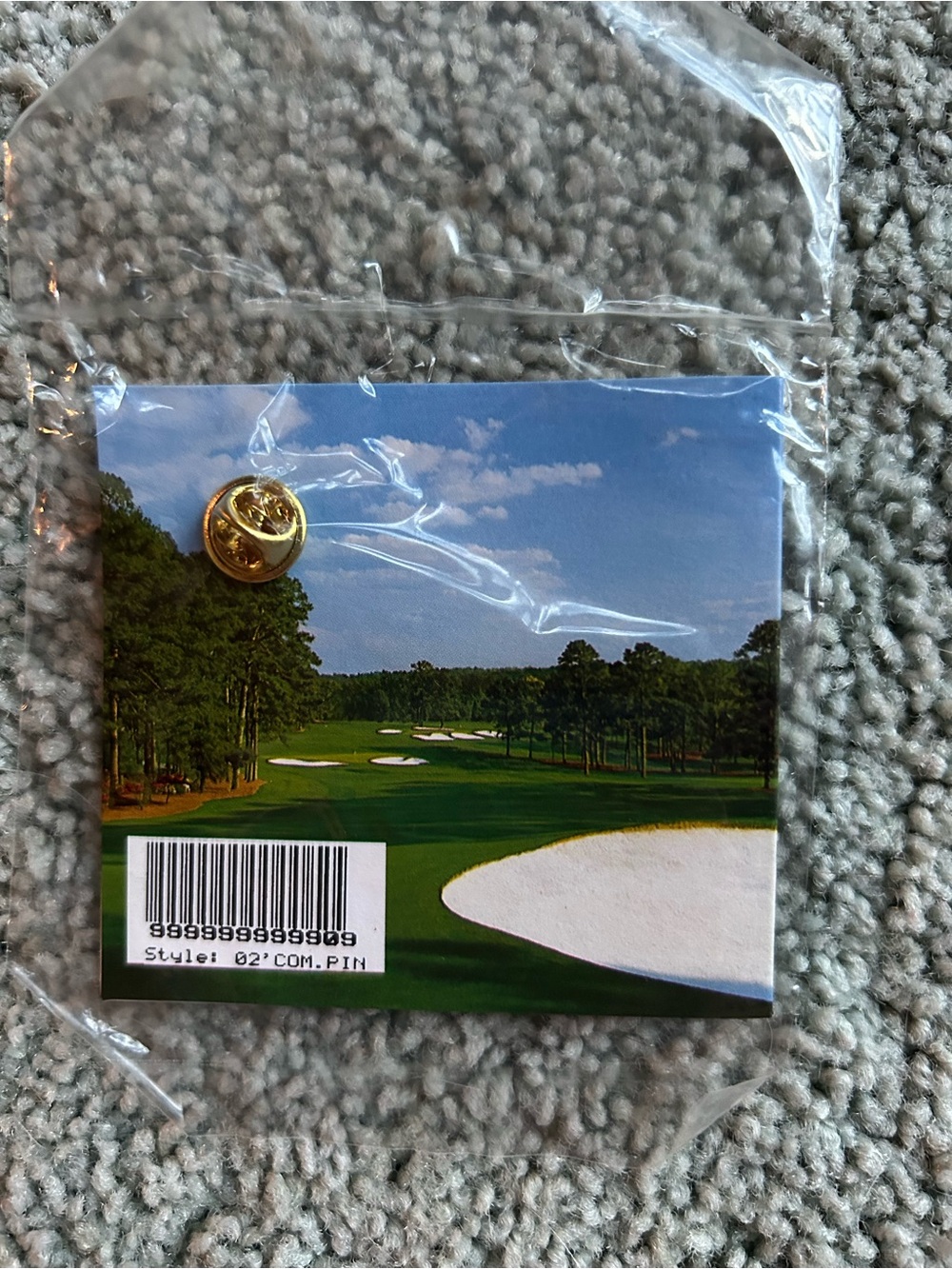 Masters 2002 Commemorative Pin - Picture 2 of 2